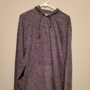 Men's Straight Faded Hooded lightweight shirt 2XL